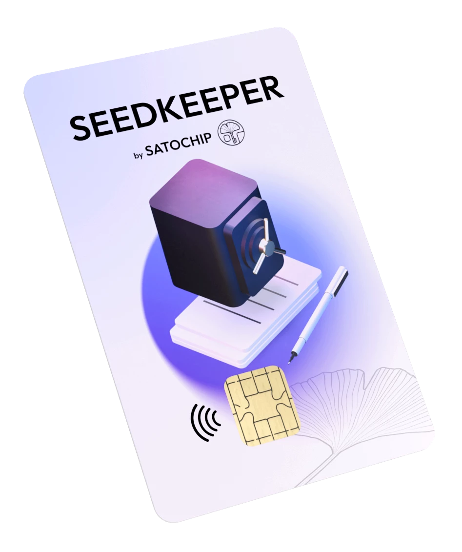 Seedkeeper – Slider – Smartcard Seedkeeper - Slider - Smartcard